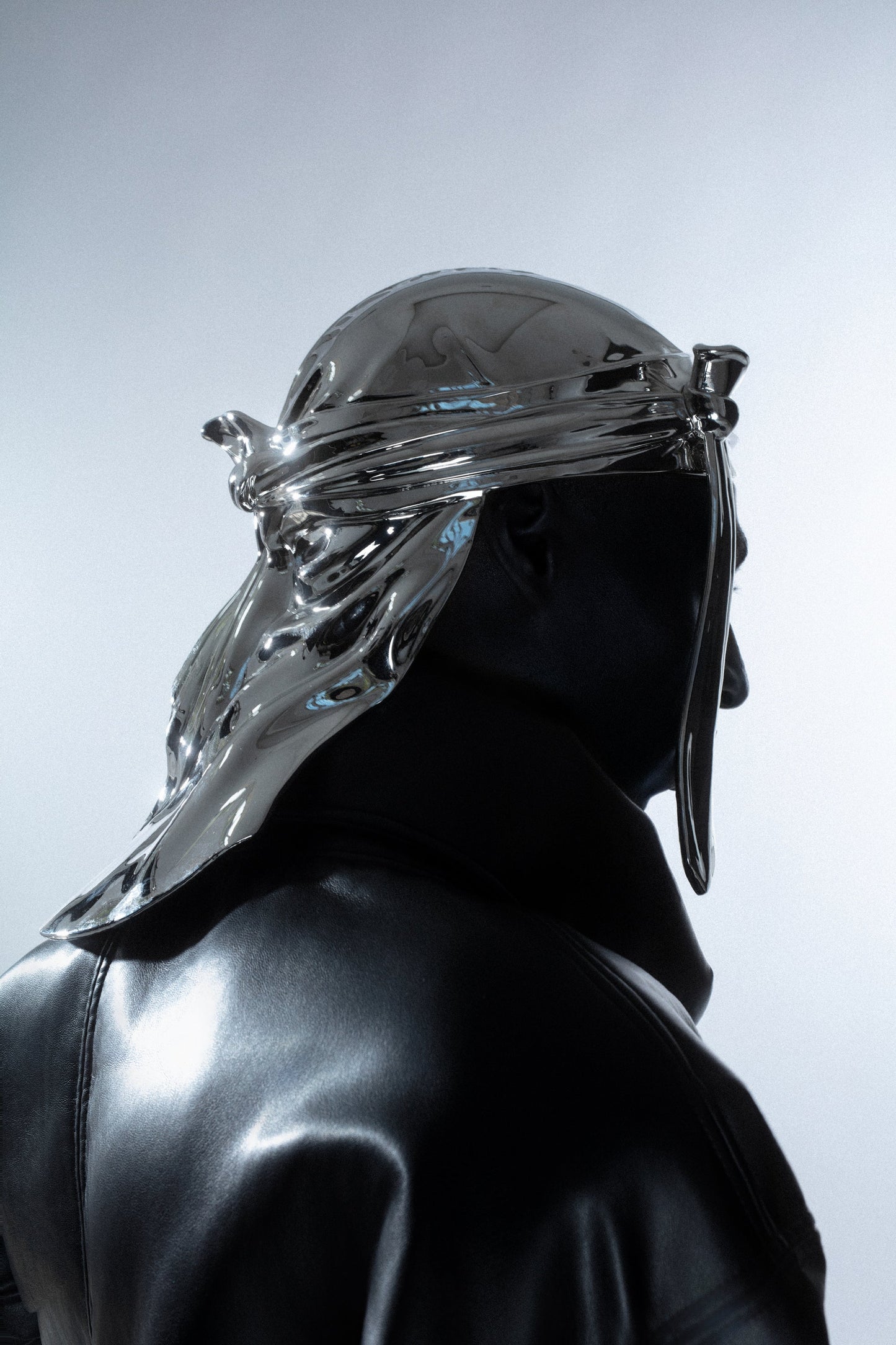 CHROME DURAG-Shop Silver durag shiny mesh