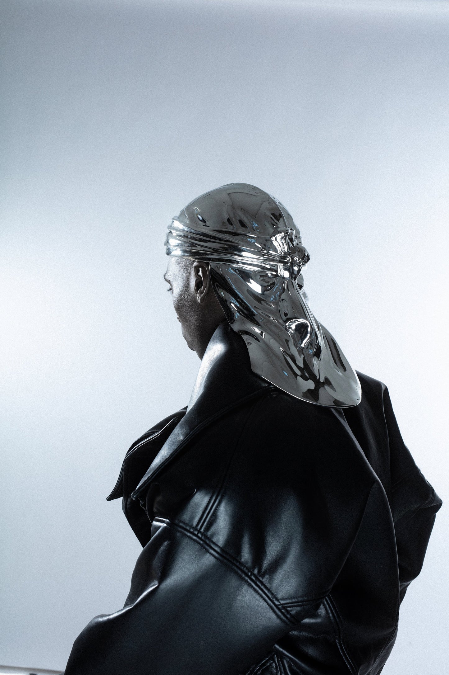 CHROME DURAG-Shop Silver durag shiny mesh