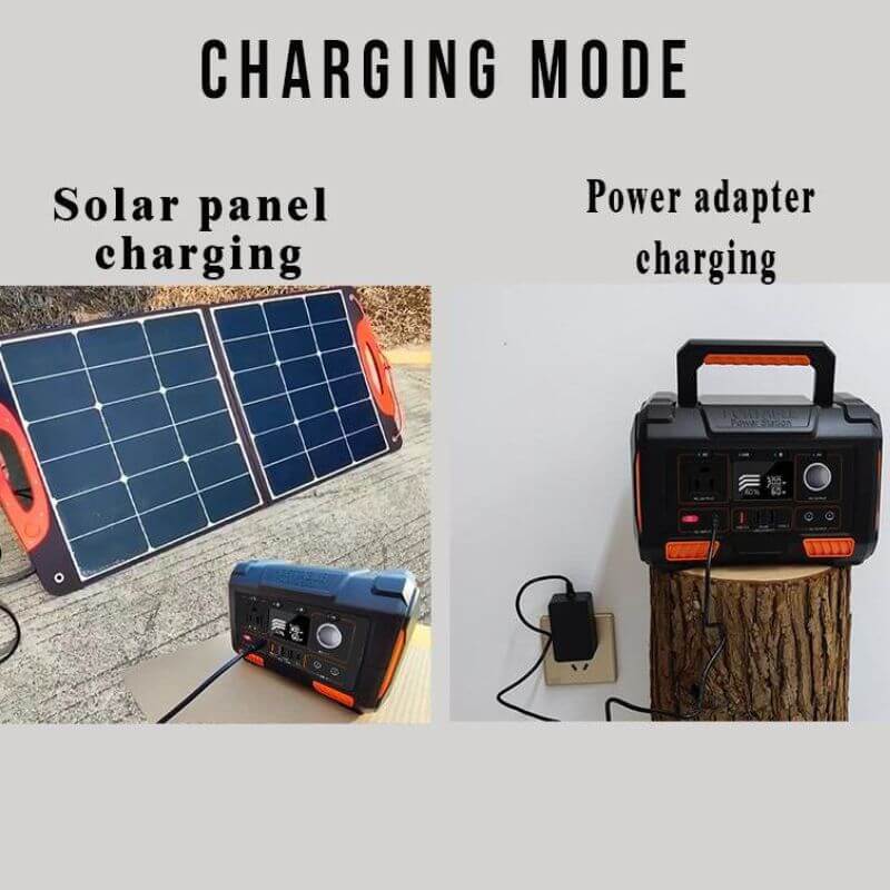 270Wh 300W Pure Sine Wave Portable Power Station for Camping, Emergency, Home Backup