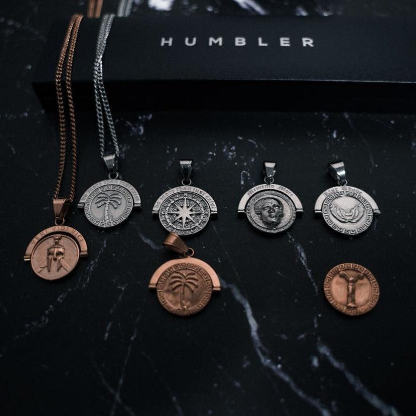 'Do More Than Just Exist' - Double Sided Pendant ( Silver )