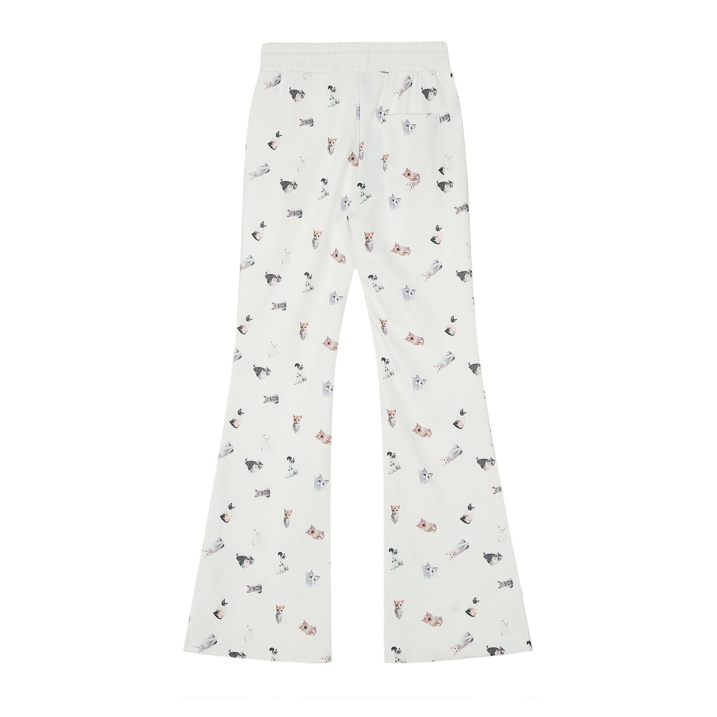 TODAMU® Women's New American Retro Casual All-over Printed Embroidered Sweatpants Trousers