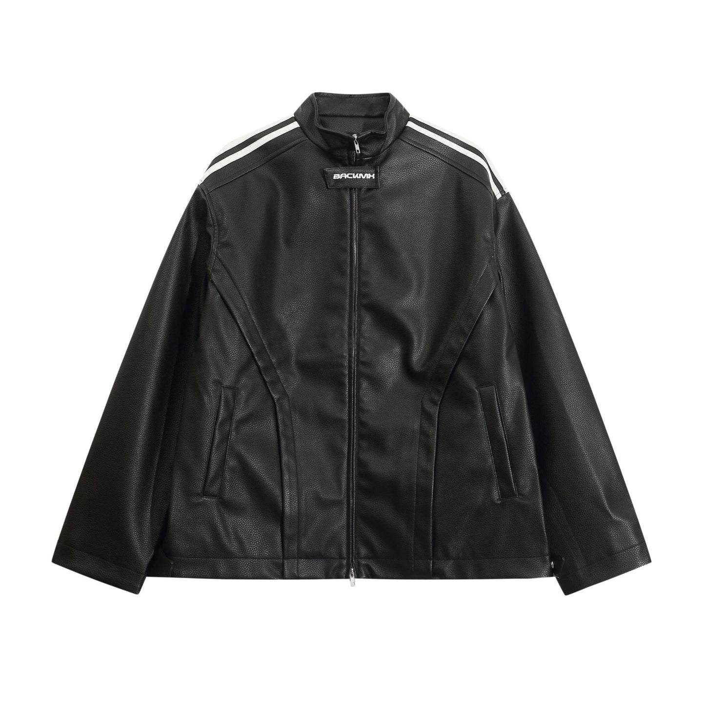 TODAMU® Women's New American Retro Loose Leather Jacket