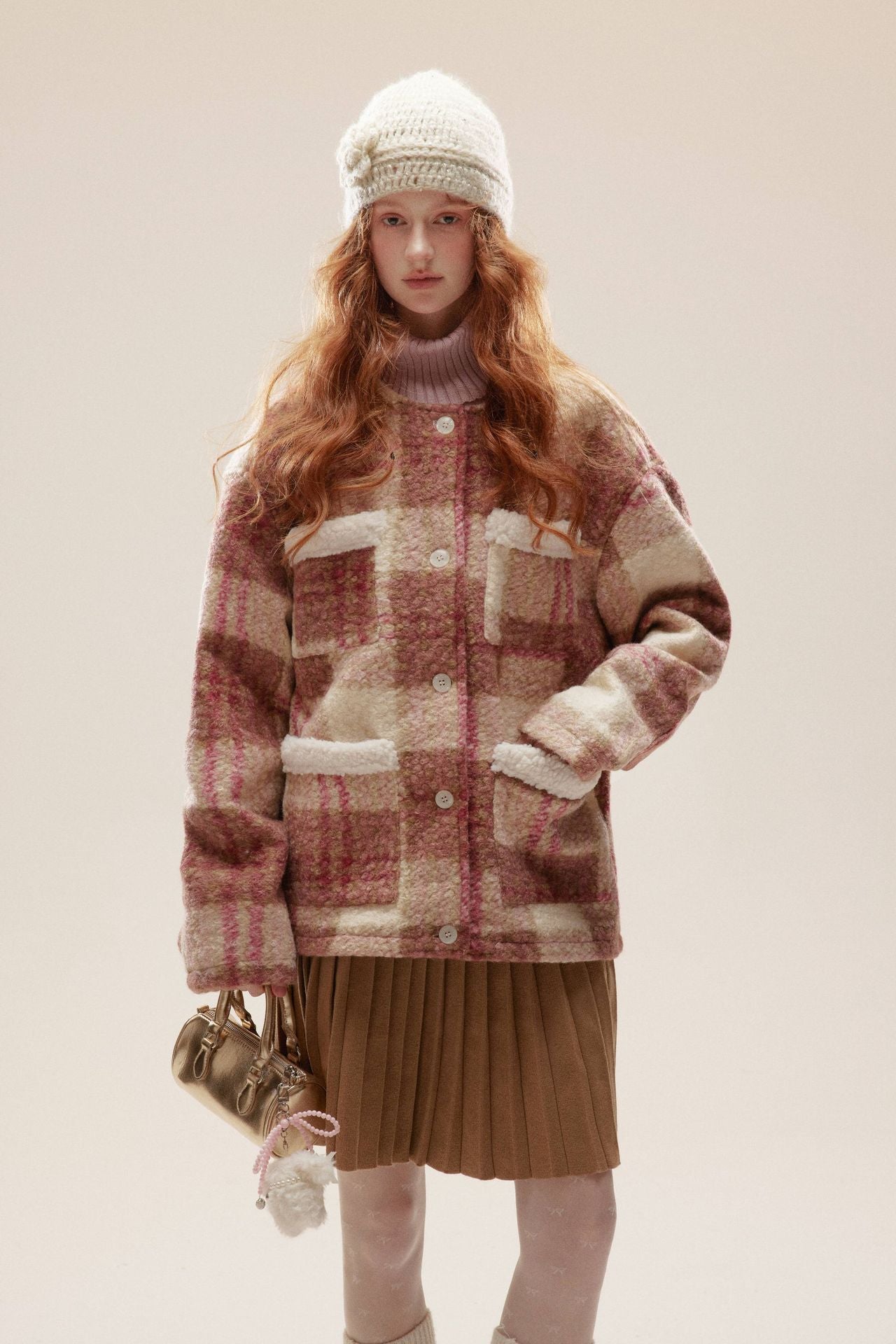 TODAMU® new winter new sweet girly vest detachable lamb wool cotton jacket