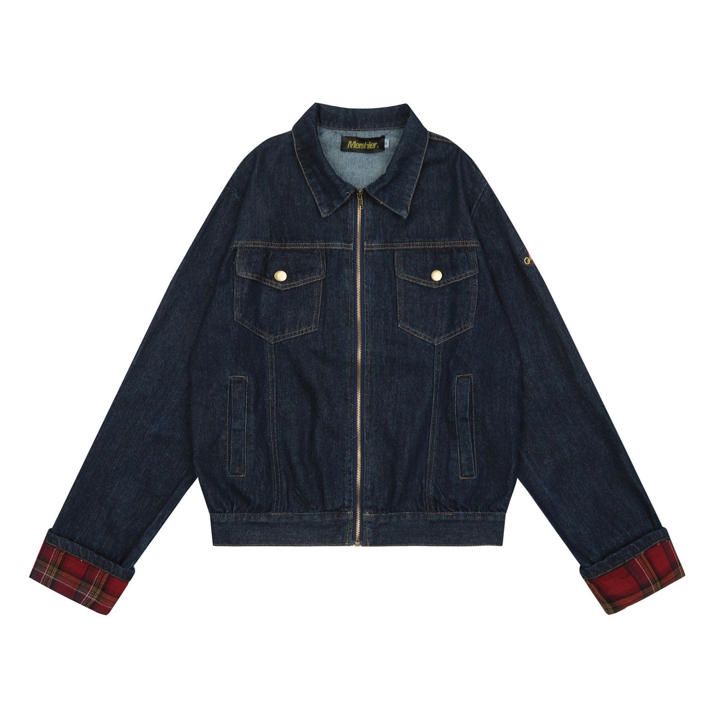 TODAMU® Women's American Retro Hot Girl Short Denim Jacket