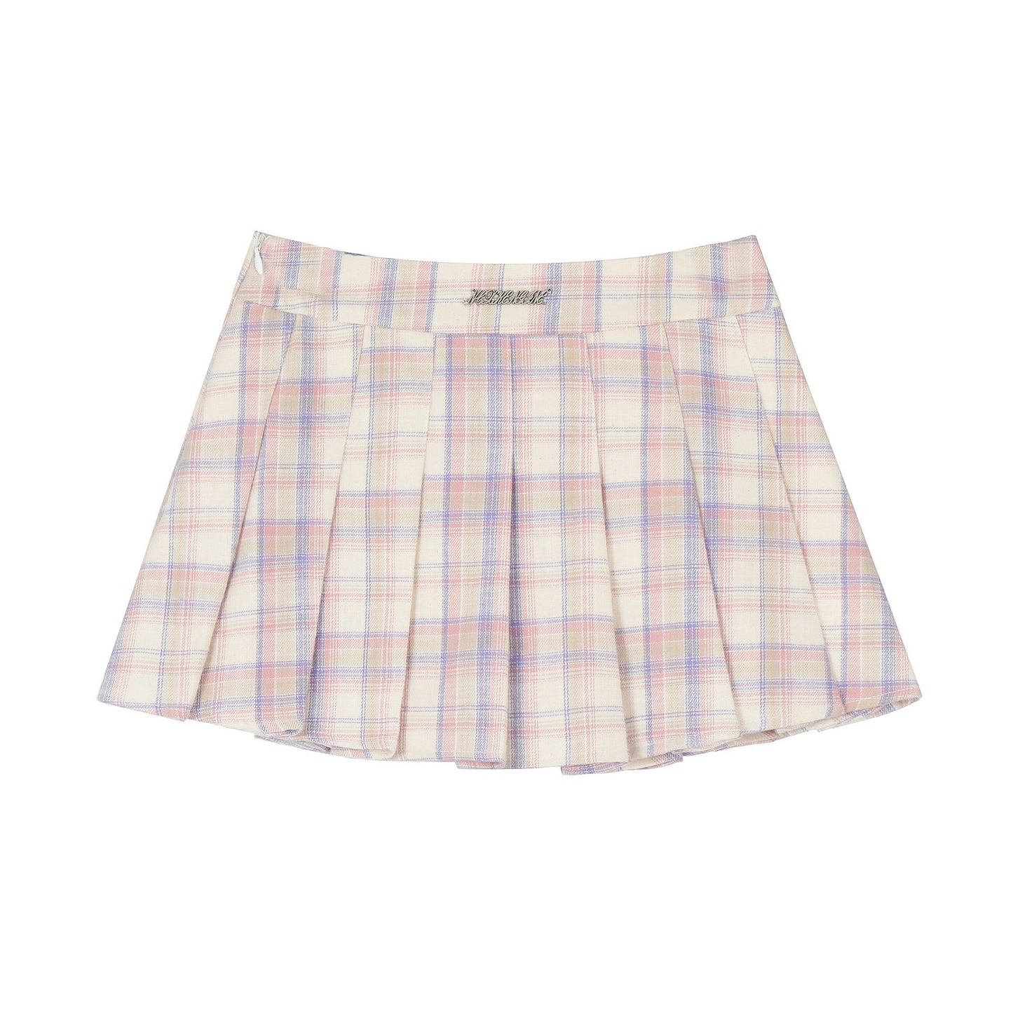 TODAMU® Women's Clothing American Style Versatile Plaid Pleated Skirt