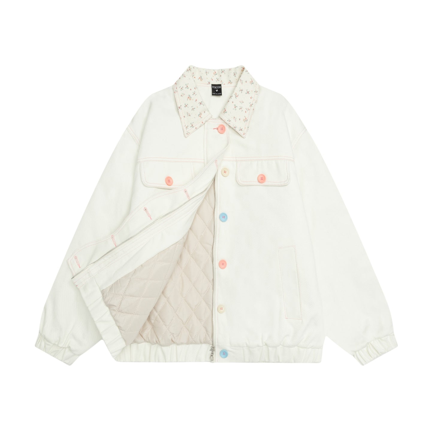 TODAMU® Women's American Retro Loose Embroidered Jacket