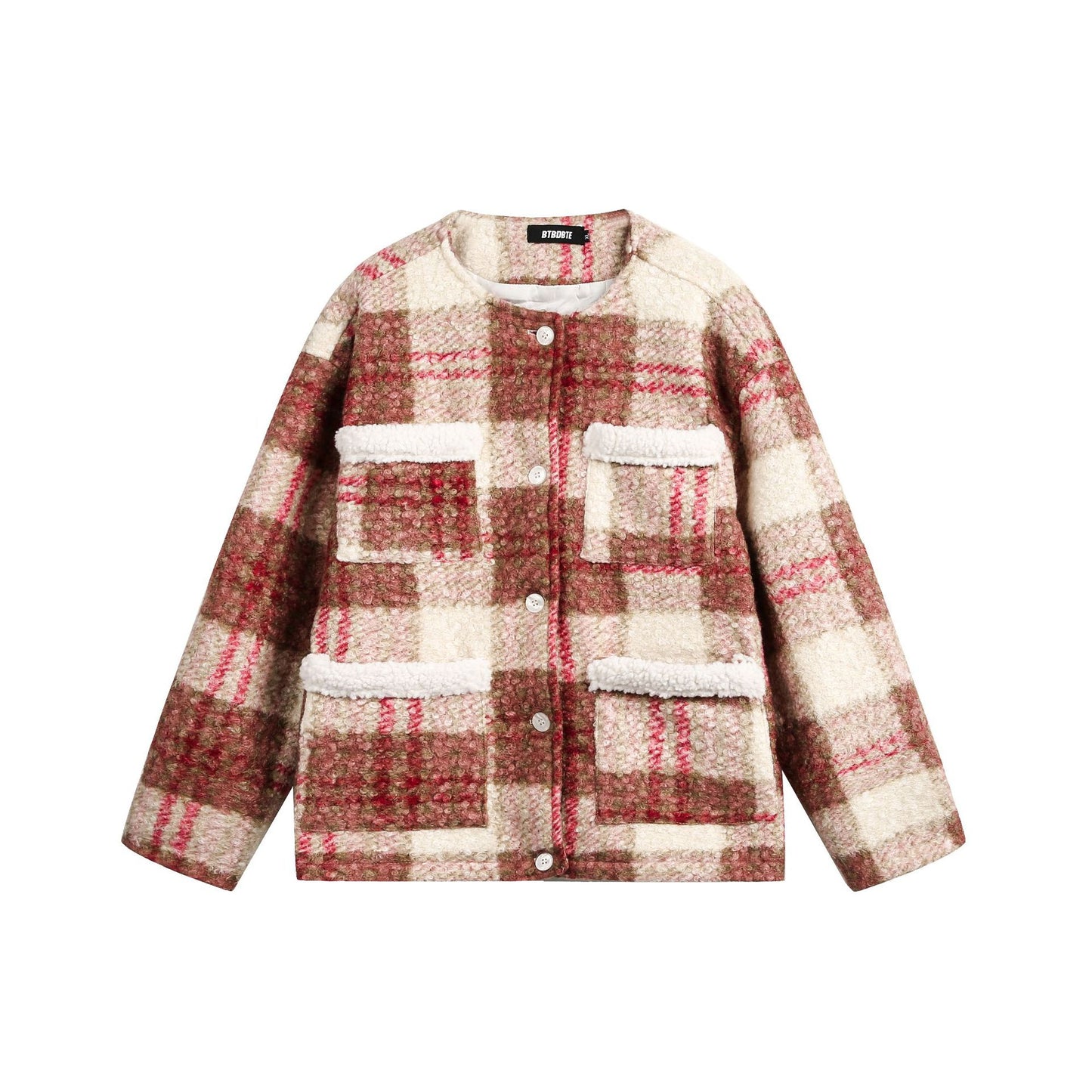 TODAMU® new winter new sweet girly vest detachable lamb wool cotton jacket