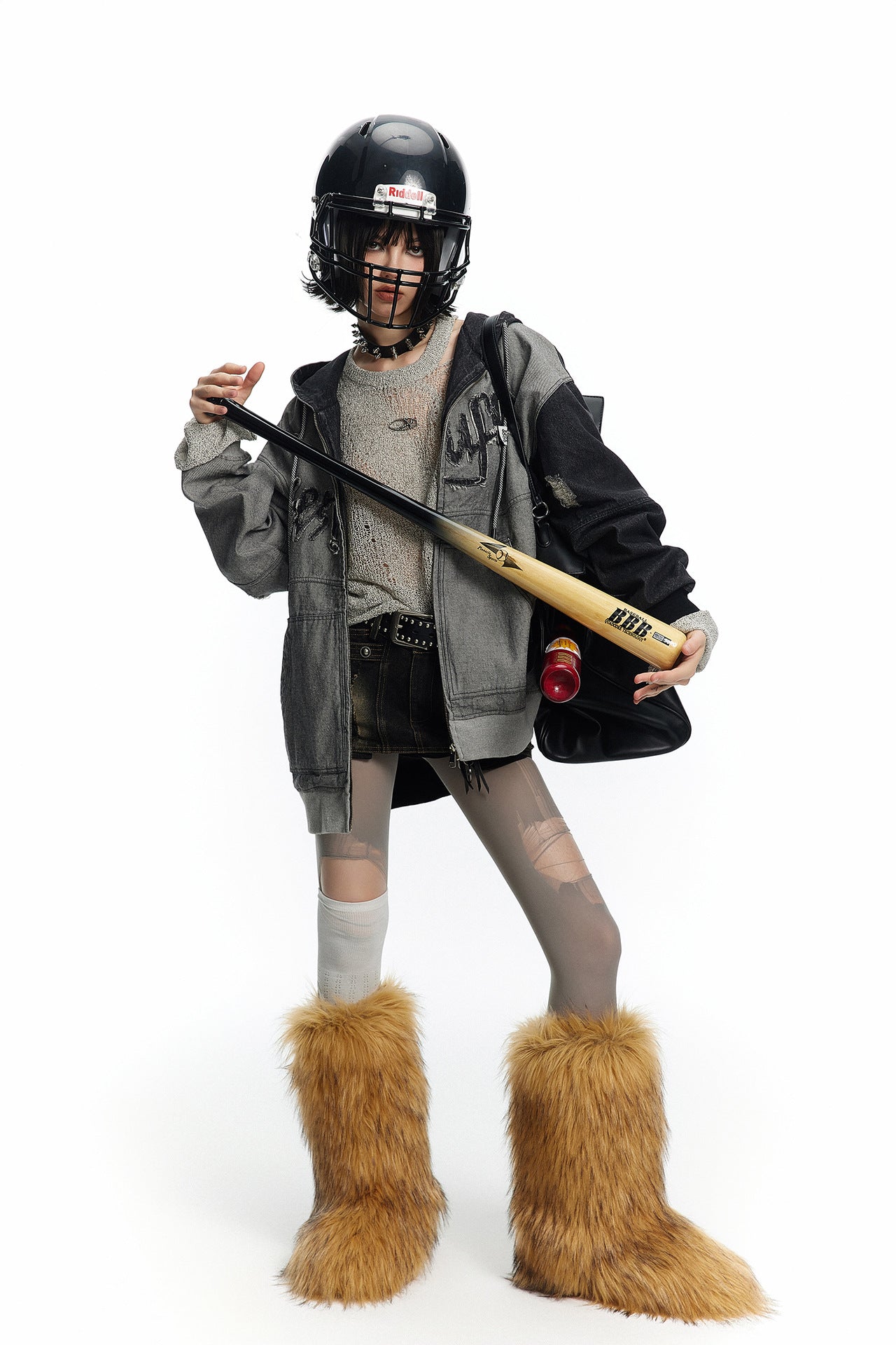 TODAMU® Women's American Retro Phantom Street Hoodie Jacket