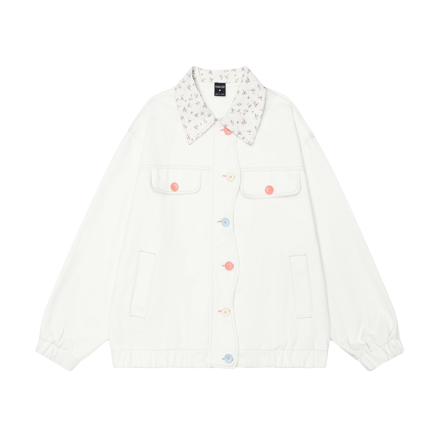 TODAMU® Women's American Retro Loose Embroidered Jacket