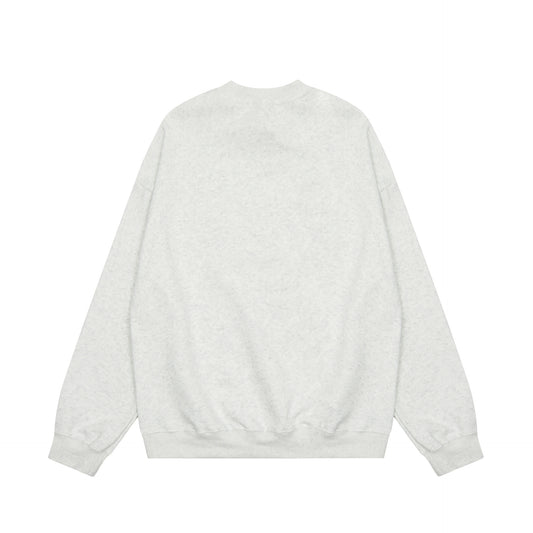 TODAMU® Women's Loose American Retro Printed Round Neck Sweatshirt