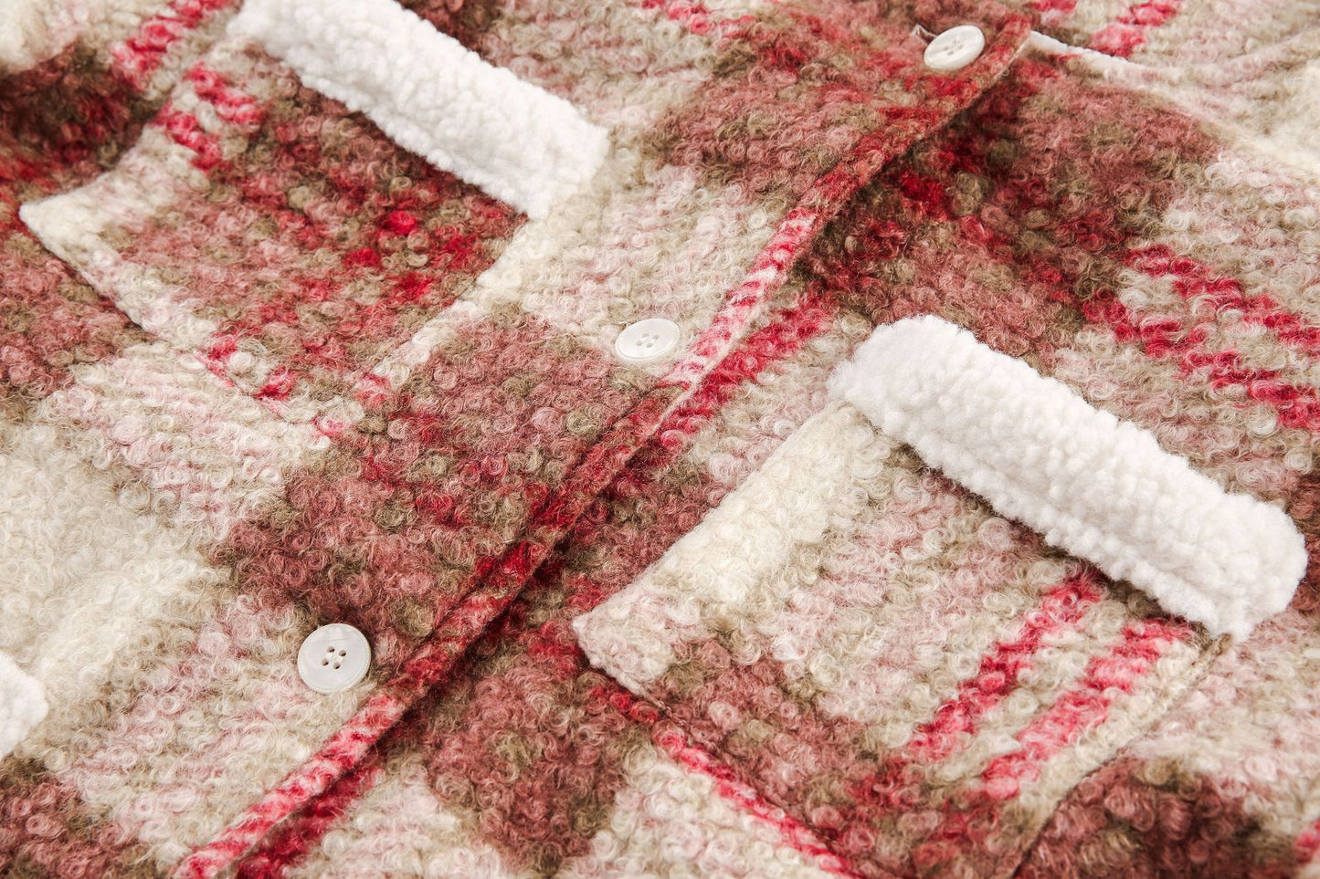 TODAMU® new winter new sweet girly vest detachable lamb wool cotton jacket