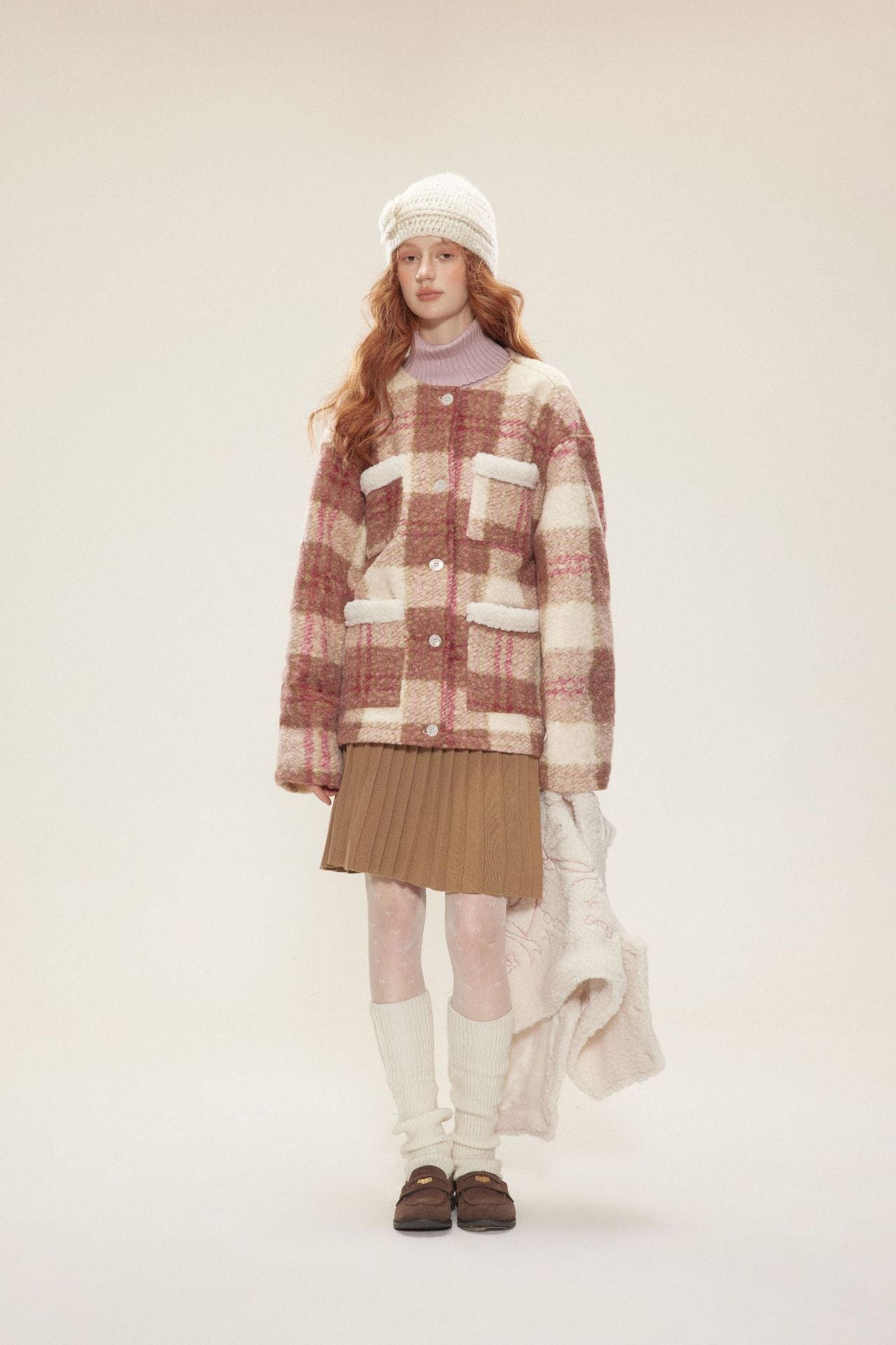 TODAMU® new winter new sweet girly vest detachable lamb wool cotton jacket