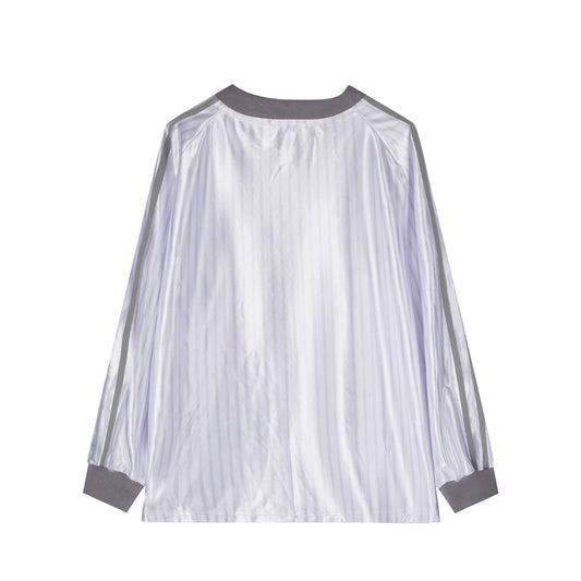 TODAMU® American Vintage Sexy Girl Color-Block Graphic Long Sleeve T-Shirt for Women