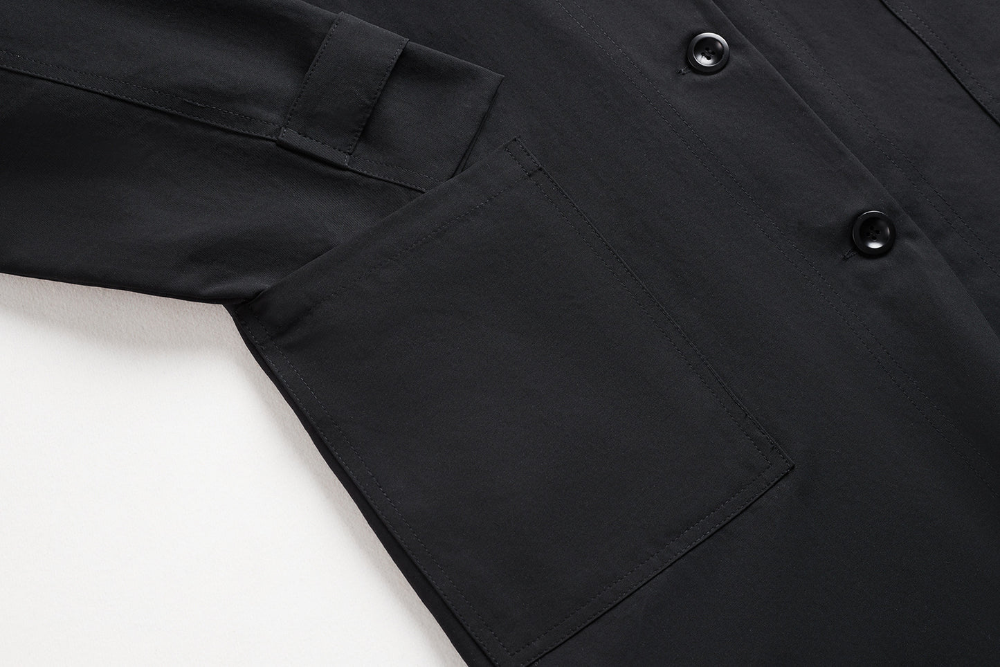 TODAMU® Loose-Fit Stand Collar Trench Coat