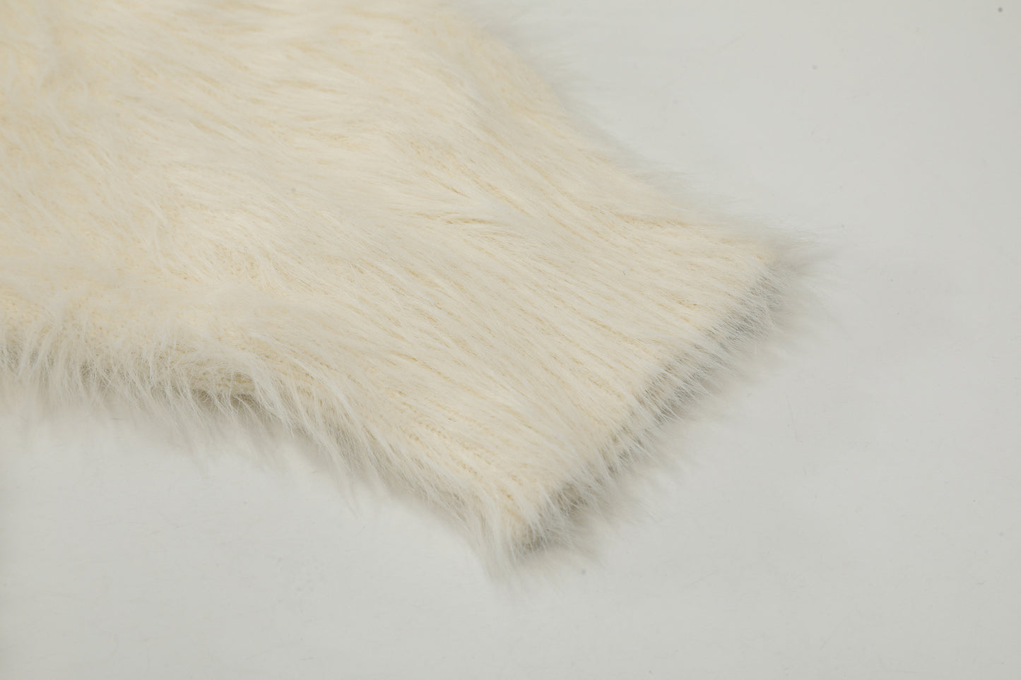 TODAMU® Women's American retro loose letter furry round neck sweater