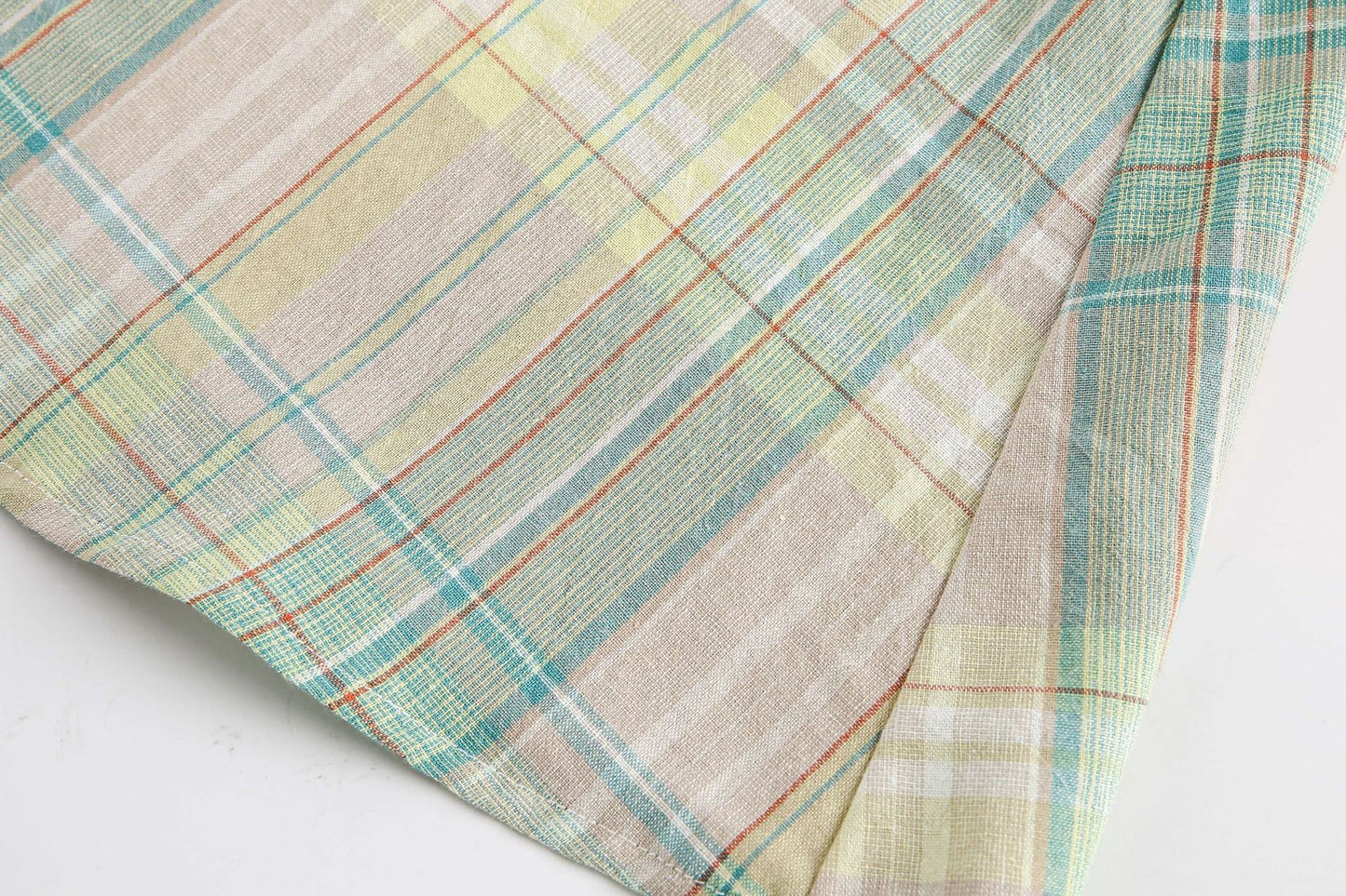 TODAMU® Women's American Retro Spliced Skirt Long Skirt