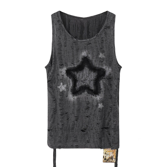 TODAMU® Women's Fashion Lace-Up Drawstring Tank Top