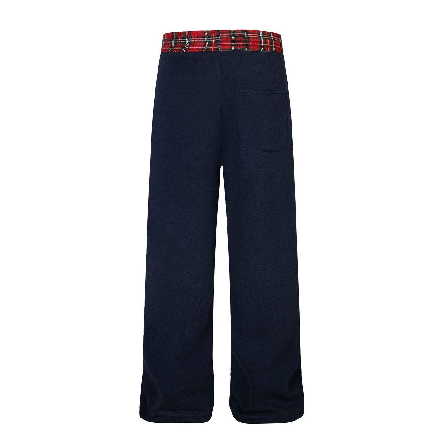 TODAMU® women's clothing American retro hottie embroidery splicing casual trousers