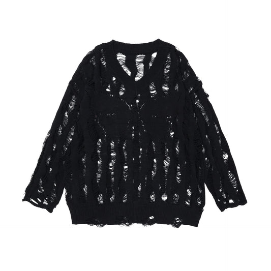 TODAMU® American Vintage Hollow Knit Sweater Top for Women