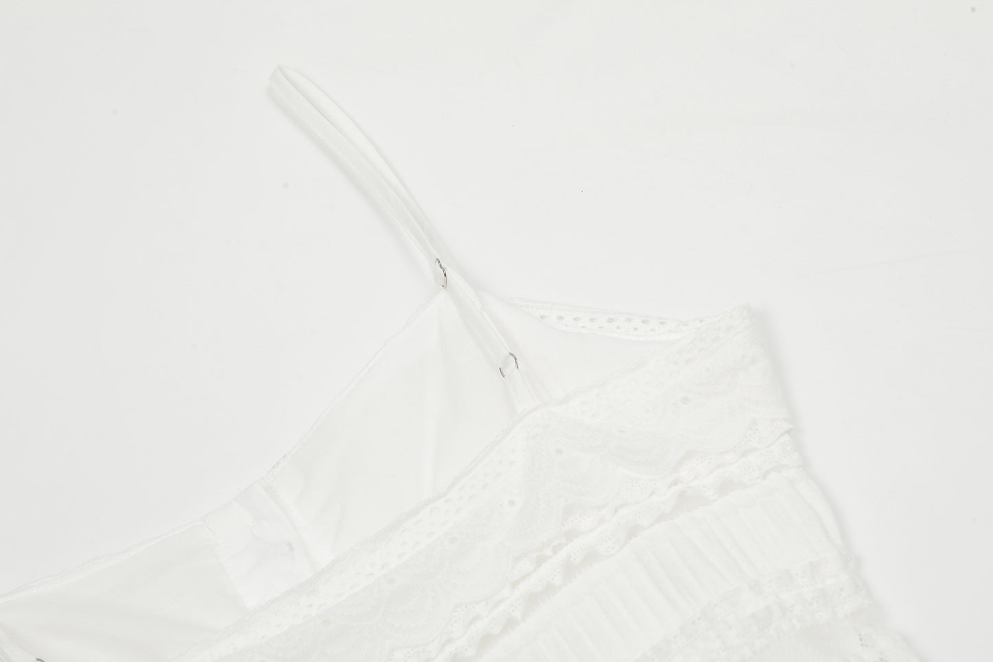 TODAMU® women's American retro lace-trimmed suspender dress