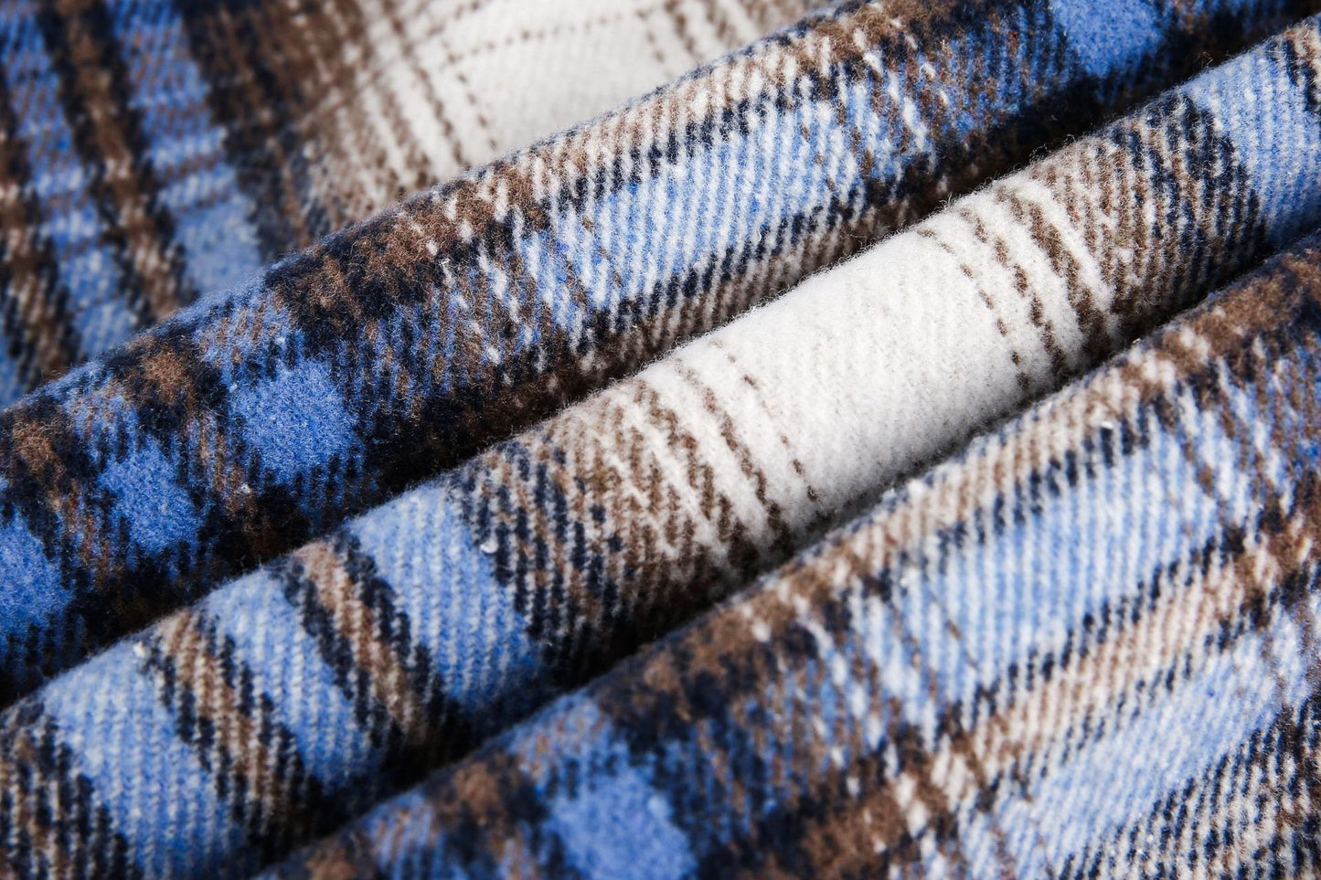 TODAMU® Women's Clothing American Retro Versatile Plaid Suede Reversible Jacket