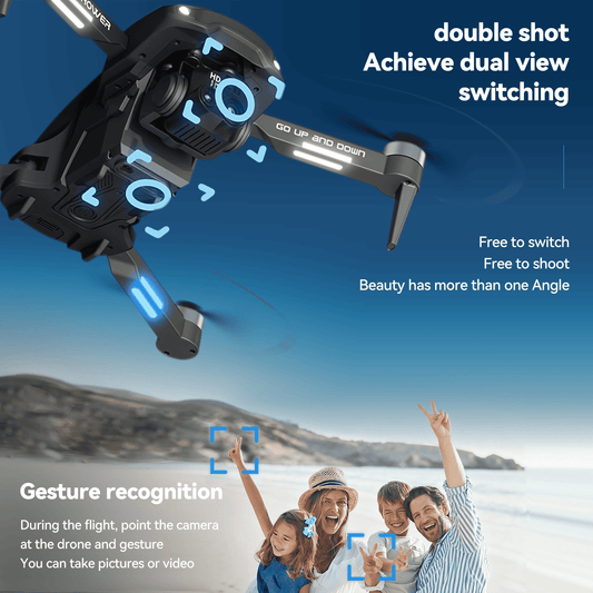 TODAMU H16 Prowler 4K Camera Drone with Obstacle Avoidance & Smart Flight Modes