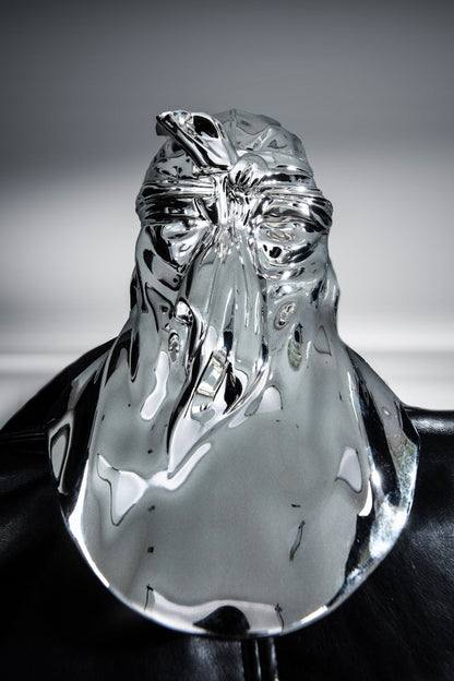 CHROME DURAG-Shop Silver durag shiny mesh