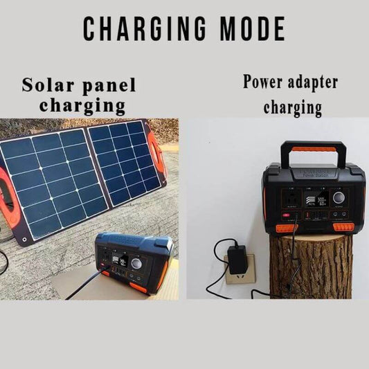 270Wh 300W Pure Sine Wave Portable Power Station for Camping, Emergency, Home Backup