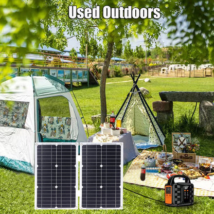 1600W 12V to 110V/220V Pure Sine inverter With Solar Panel and 50A 12V/24V Solar Controller