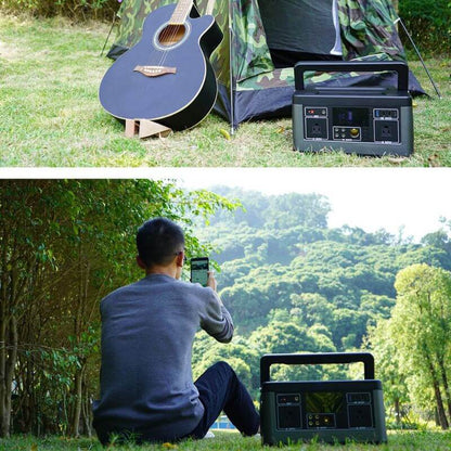 520Wh 500W Pure Sine Wave Lithium Battery Generator for Camping, Emergency, Home Backup