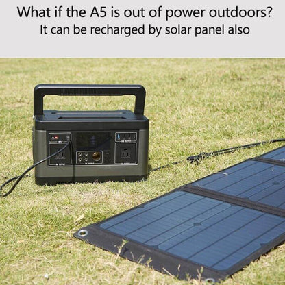 520Wh 500W Pure Sine Wave Lithium Battery Generator for Camping, Emergency, Home Backup