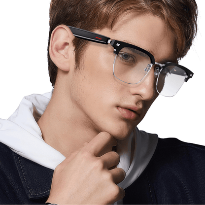 E13 NebulaBuds Real-Time Translation Anti Blue Light  Smart Glasses with Bluetooth Speaker and Voice Control for Phone