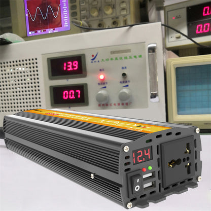 2000W 12V to 110V/220V Pure Sine Wave inverter With Solar Panel and 50A 12V/24V Solar Controller