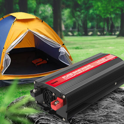 2600W 12V to 220V/110V Pure Sine Wave Inverter With Solar Panel and 50A 12V/24V Solar Controller