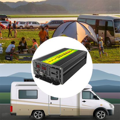 12V to 220V/110V 3000W Pure Sine Wave Inverter with Solar panel and 50A solar controller