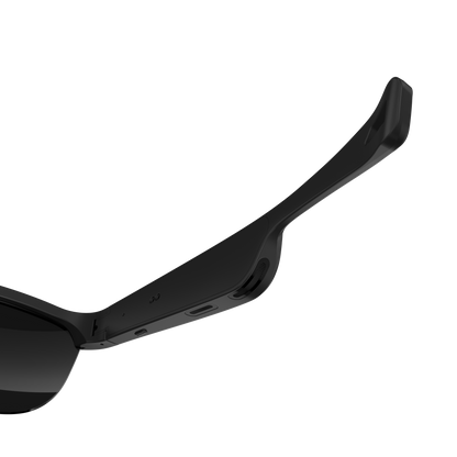 G02 Smart Glasses Polarized Sunglasses with Bluetooth Speaker,Athletic/Outdoor UV Protection and Voice Control for Phone