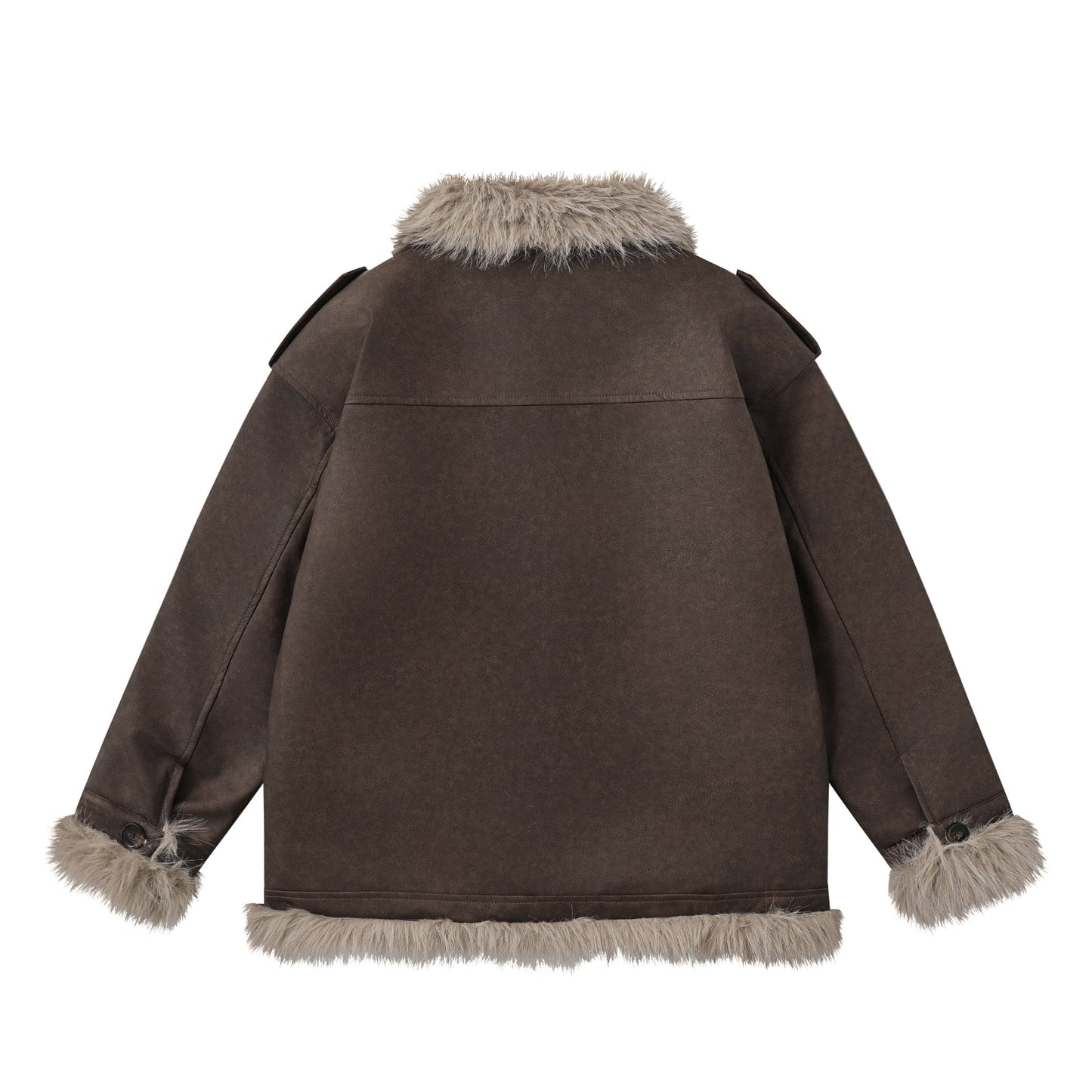 TODAMU® new winter style high-quality loose fur all-in-one cotton jacket