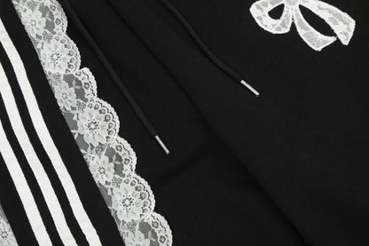 TODAMU® Women's Clothing American Retro Hottie Lace Casual Trousers