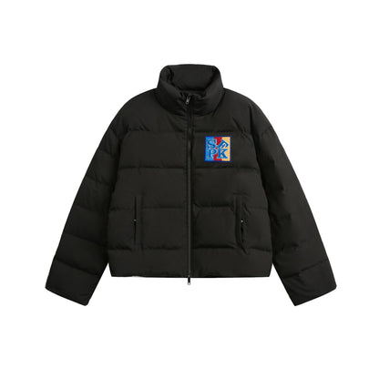 TODAMU® new winter new American loose new national standard loose embroidered down jacket