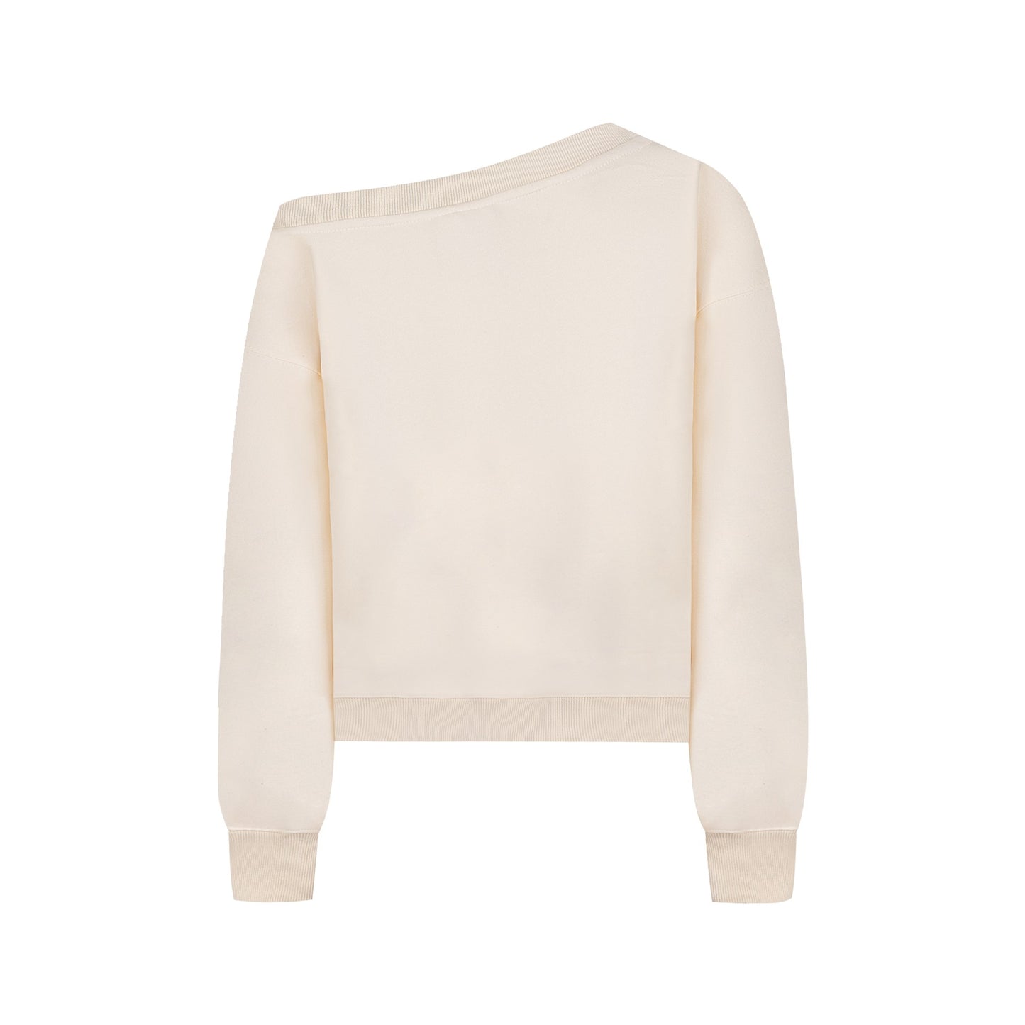 TODAMU® Women's American Retro Hot Girl Sloped Shoulder Letter Pullover Sweatshirt