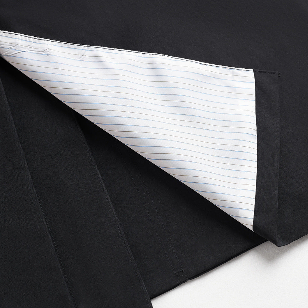 TODAMU® Loose-Fit Stand Collar Trench Coat