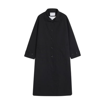 TODAMU® Loose-Fit Stand Collar Trench Coat