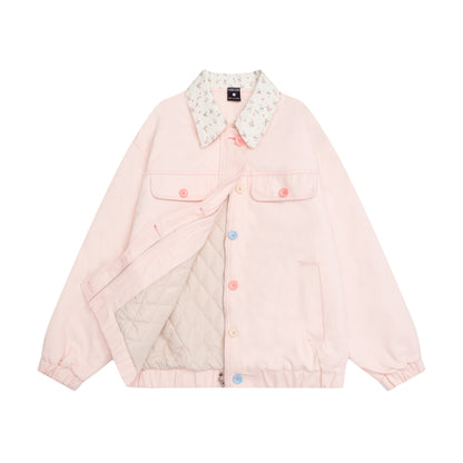 TODAMU® Women's American Retro Loose Embroidered Jacket