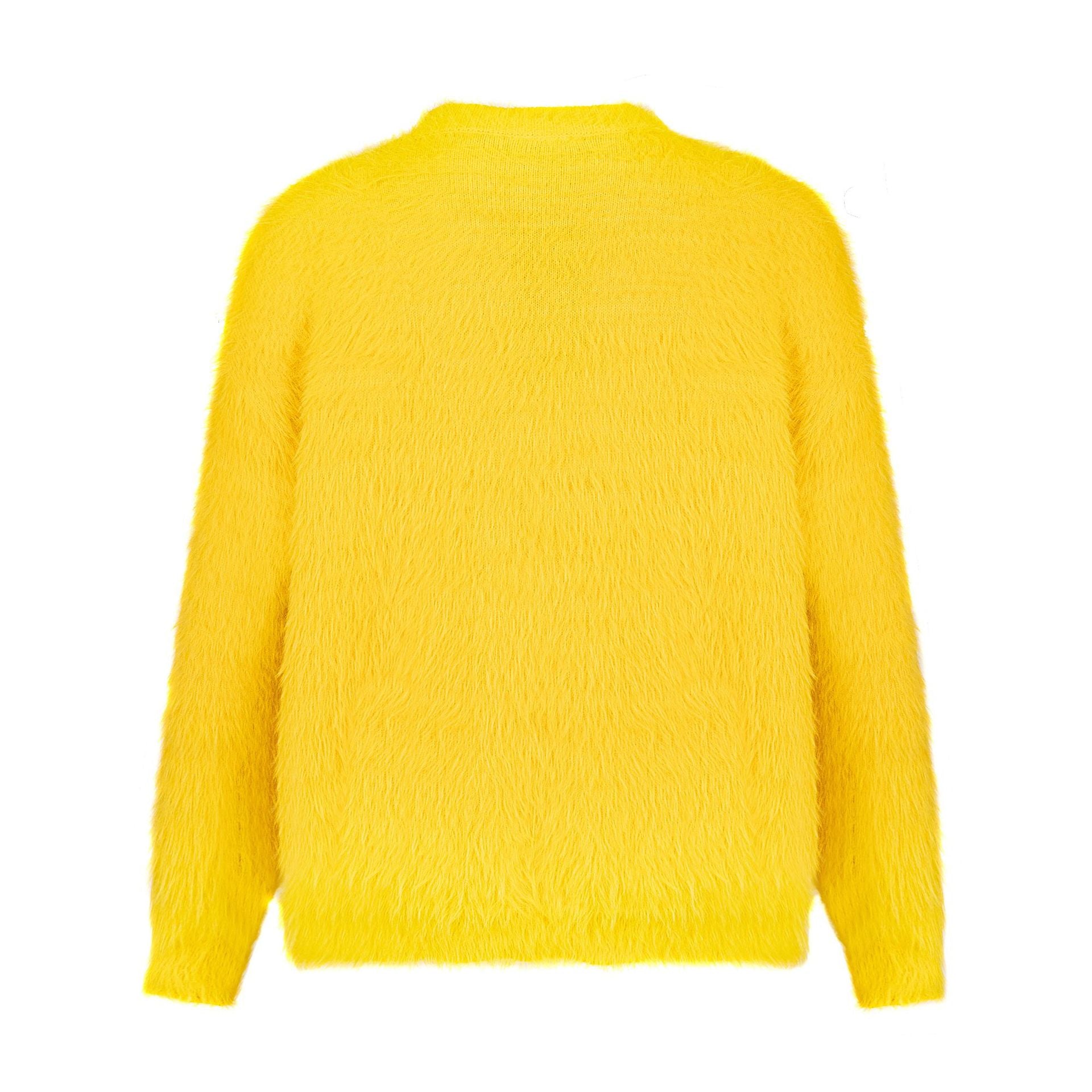 TODAMU® Women's American retro letter pattern loose round neck sweater