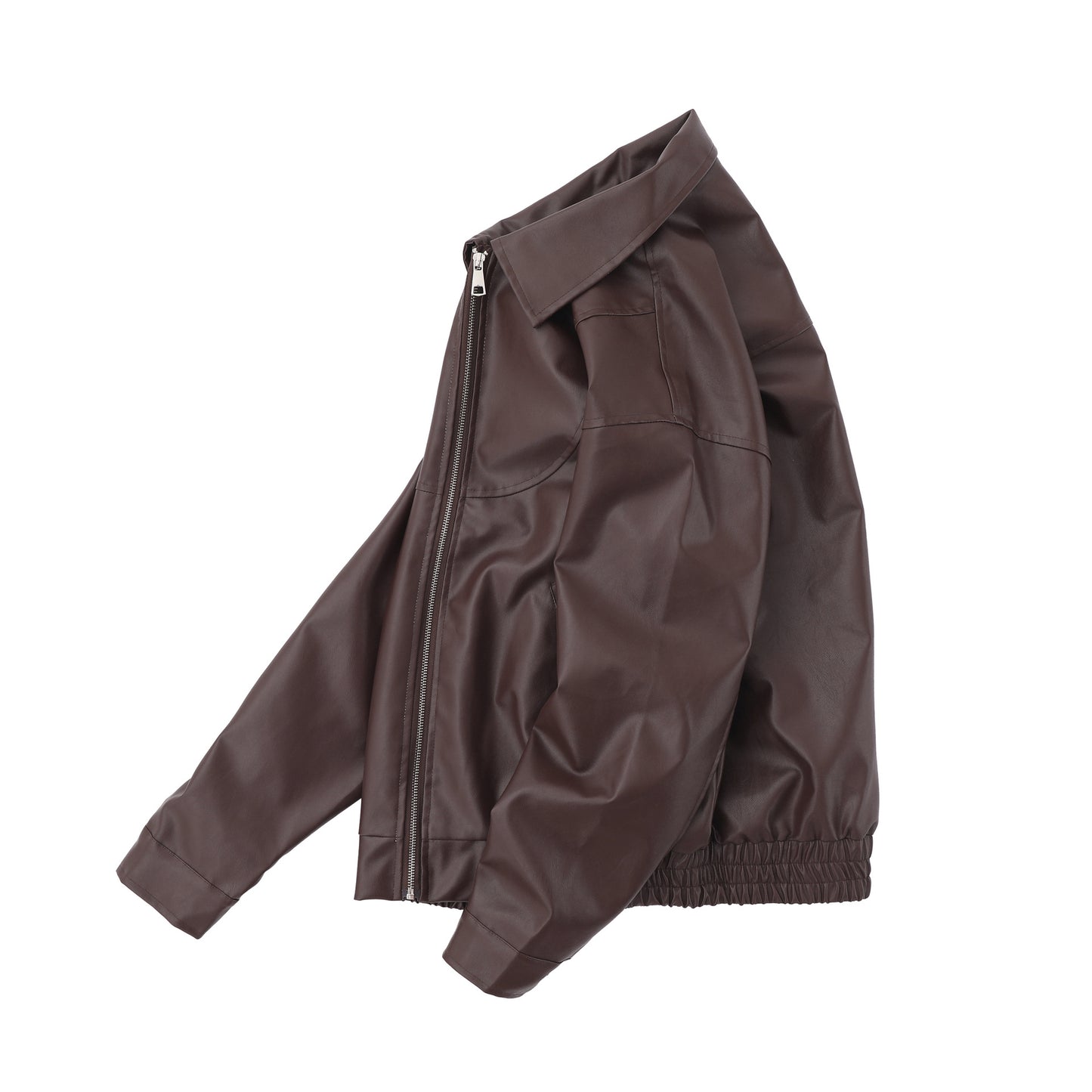 TODAMU® Women's New American Couple Style Loose Leather Jacket