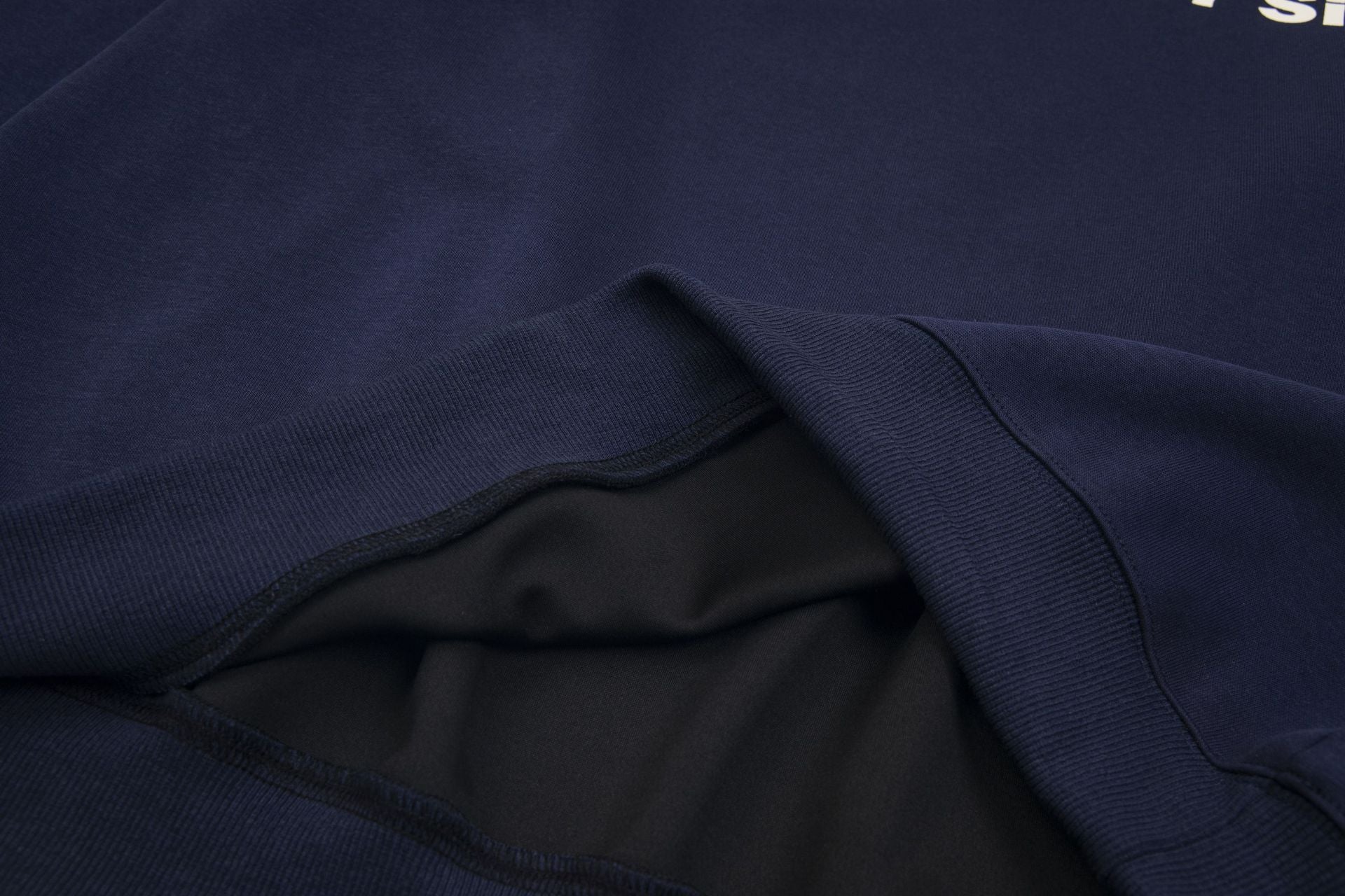 TODAMU® Women's American Retro Hot Girl Sloped Shoulder Letter Pullover Sweatshirt