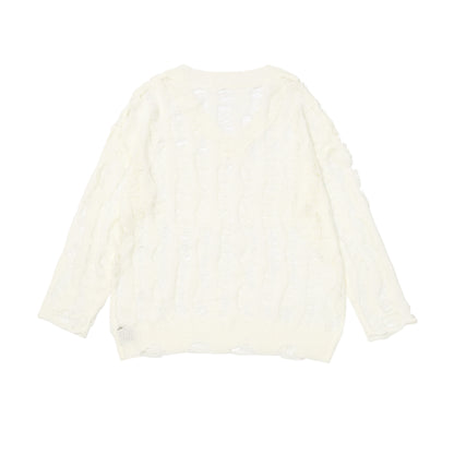 TODAMU® American Vintage Hollow Knit Sweater Top for Women