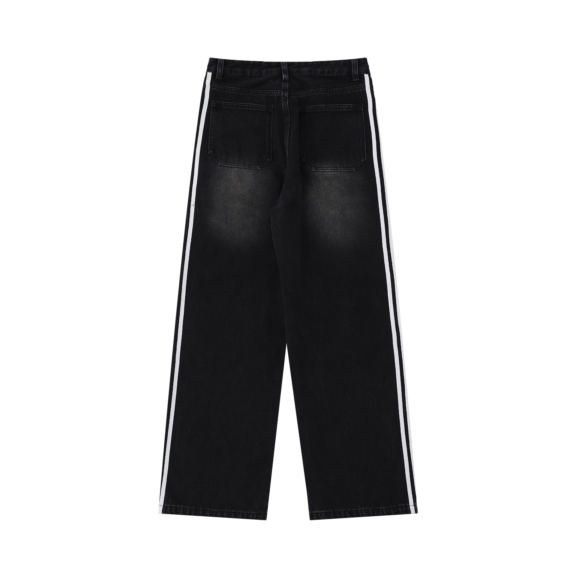 TODAMU® Women's Clothing New American Retro Street Fashion Washed Jeans Trousers