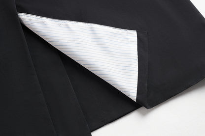 TODAMU® Loose-Fit Stand Collar Trench Coat