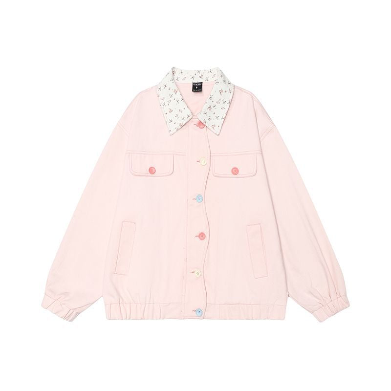 TODAMU® Women's American Retro Loose Embroidered Jacket